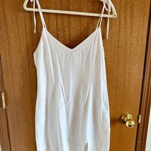 Abercrombie & Fitch White Linen Dress
